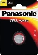 Článková baterie PANASONIC CR 2025 / 1ks