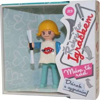 Efko Igráček Mám tě rád - Holka, rty, oko Figurka Efko Igráček Mám tě rád - Holka, rty, oko