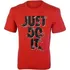 Chlapecké tričko Nike Just Do It Rip T Shirt Junior červená