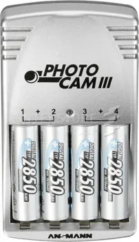 nabíječka baterií ANSMANN Photo Cam Power+4ks 2850 mAh