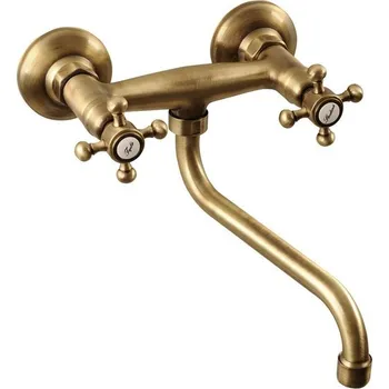 Vodovodní baterie ANTEA nástěnná baterie, bronz