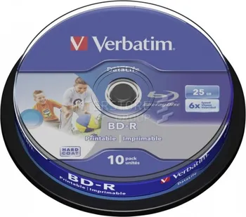Optické médium Verbatim Blu-ray BD-R 5 25GB 6x