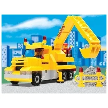 Stavebnice Cheva Cheva 27 Jeřáb bagr