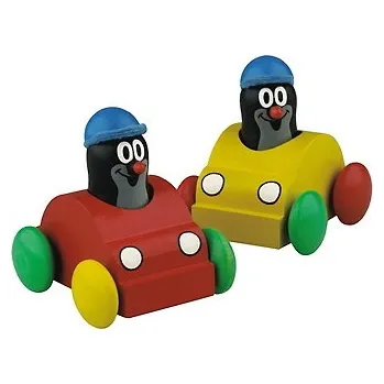 autíčko Krtek v autíčku pískající