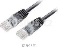 Equip patch kabel U/UTP Cat. 5E, 3m, černý