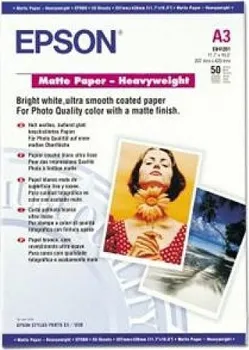 Fotopapír Papír Epson Epson Matte Heavyweight | 167g | A3 | 50listů