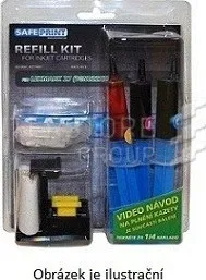 Refill kit SAFEPRINT UNIVERZAL pro HP 21, 27, 56 (C9351, C8727, C6656)