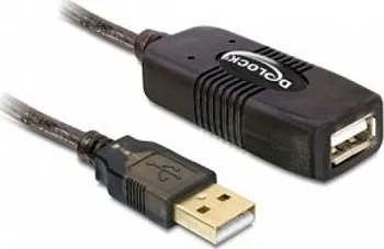 Datový kabel Delock prodlužovací kabel USB 2.0 A samec-samice 15 m