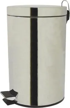Odpadkový koš Koš na odpadky bílý, objem 3 l, 17 x 25 cm