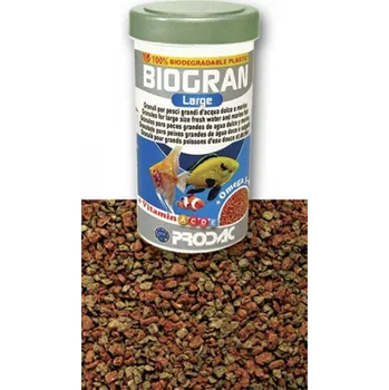 Krmivo pro rybičky Prodac Biogran Large 250 ml