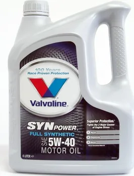 Motorový olej Valvoline Synpower 5W-40