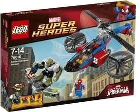 Stavebnice LEGO LEGO Super Heroes 76016 Pavoučí záchranný vrtulník