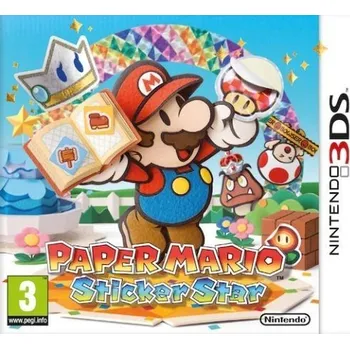 Hra pro Nintendo 3DS Paper Mario: Sticker Star Nintendo 3DS
