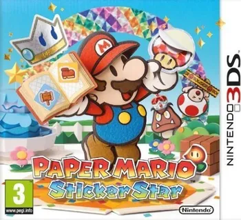 Hra pro Nintendo 3DS Paper Mario: Sticker Star Nintendo 3DS