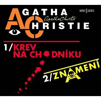 Krev na chodníku, Znamení - Agatha Christie [CD]