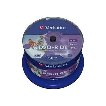 Optické médium Verbatim DVD+R DL 50 8,5GB 8x