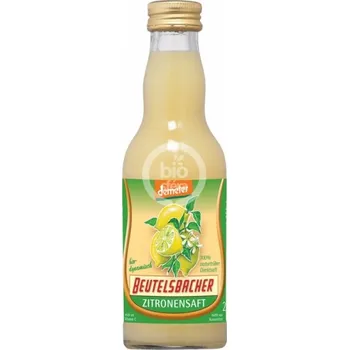 Citronová šťáva 100% Beutelsbacher 0,2l-BIO