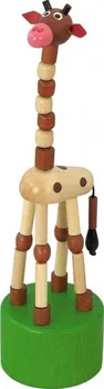 Dřevěná hračka Detoa Žirafa
