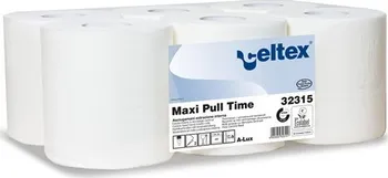 Ručníky Celtex Smart Maxi role, papírové, bílé, 6ks, 135 m