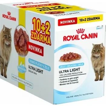 Krmivo pro kočku Royal Canin Ultra Light v želé