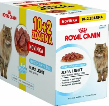 Krmivo pro kočku Royal Canin Ultra Light v želé