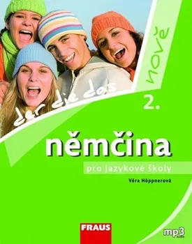 Německý jazyk Němčina pro jazykové školy nově 2 - Věra Höppnerová (2010, brožovaná) + CD