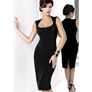 Kartes Moda KM13 černé Dámské šaty Kartes Moda KM13 černé