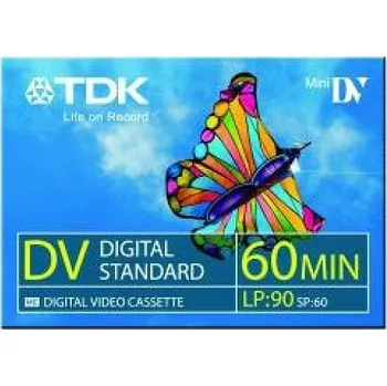 TDK DVM DVC 60 minut 1PK plastic case