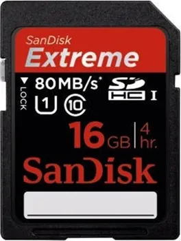 Paměťová karta Sandisk Secure Digital 16GB Extreme PRO SDHC 95MB/s