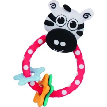 Sassy Chrastítko zebra