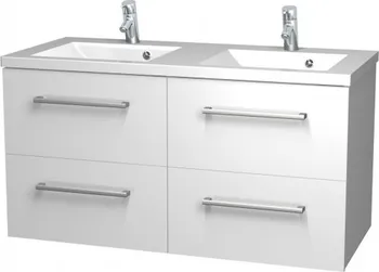 Koupelnový nábytek INTEDOOR NEW YORK spodní koupelnová skříňka závěsná s umyvadlem "A" NY120A/F25