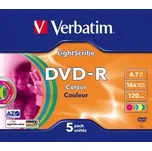Verbatim DVD-R slim jewel case 5 4,7GB…