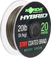 Korda Šňůrka Hybrid Stiff 20lb Green