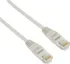 Síťový kabel 4World Síťový kabel RJ45 s krytkou, Cat. 5e UTP, 15m, Šedý