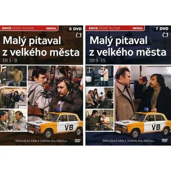 Seriál DVD Malý pitaval z velkého města (1982) 15 disků 