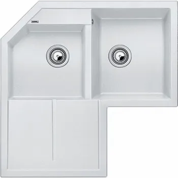 Blanco Metra 9 E dřez včetně sifonu, bílý