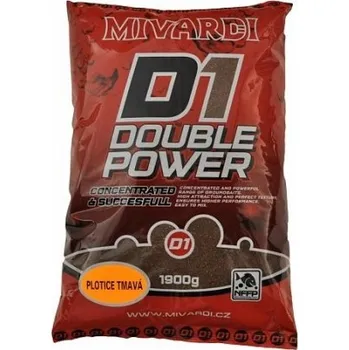 Boilies Mivardi Krmítková směs D1 - Plotice Tmavá 1,9kg