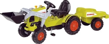 Dětské šlapadlo Big Šlapací traktor Claas se lžící a vozíkem