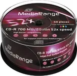 Mediarange CD-R 700MB 52x Inkjet…