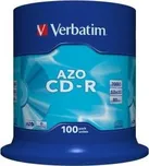 Verbatim CD-R 700MB 52x AZO 100ks…