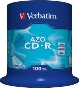 Verbatim CD-R 700MB 52x AZO 100ks spindle