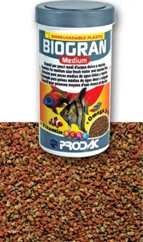 Krmivo pro rybičky Prodac Biogran Medium 250 ml