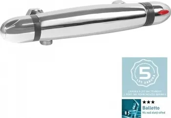 Vodovodní baterie Extol BALLETTO baterie termostatická sprchová univerzální, 150mm 81023