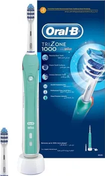 Elektrický zubní kartáček Oral-B Trizone 1000 tyrkysový