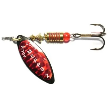 Umělá nástraha Mepps Aglia long perleť červená 3