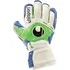 Brankářské rukavice Uhlsport Ergonomic Aquasoft bílé/modré/zelené