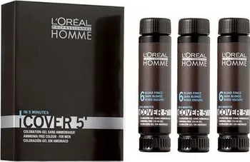 barva na vlasy Loreal Professionnel Homme Cover 5 3 x 50 ml 