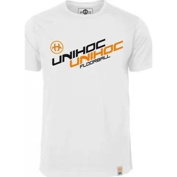 Triko Unihoc Enigma White bílé, XS