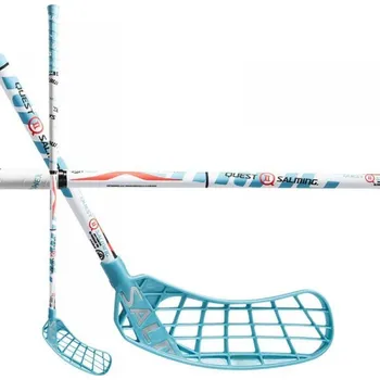 Florbalová hůl Salming Quest2 X-shaft KZ TourLite Aero ´15 100cm (=111cm) pravá kulatá (pravá ruka dole)