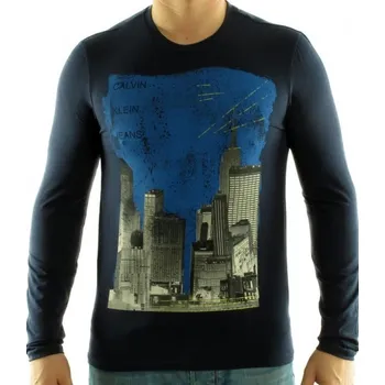 Pánské tričko Triko Calvin Klein cmp84q navy, S